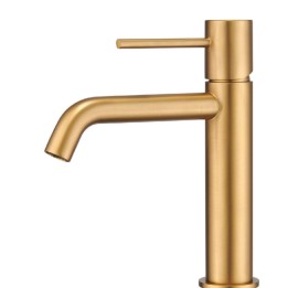 Monomando lavabo MONZA oro cepillado - BDM039-1OC 1