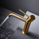 Monomando lavabo MONZA oro cepillado - BDM039-1OC 3