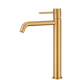 Monomando lavabo alto MONZA oro cepillado - BDM039-3OC 1