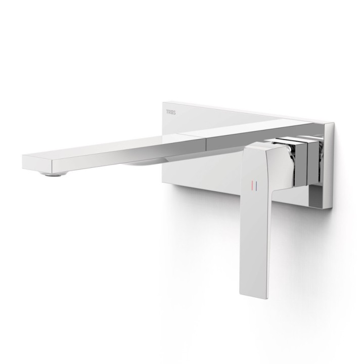 Monomando lavabo empotrado SLIM-TRES cromo - 2023003* 3