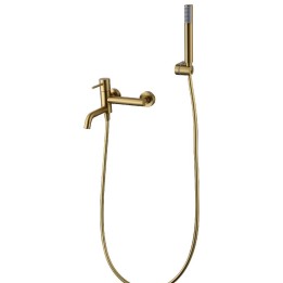 Monomando baño-ducha MONZA oro cepillado - BDM039-4OC 1