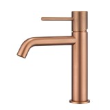 Monomando lavabo MONZA oro rosa cepillado - BDM039-1ORC 1