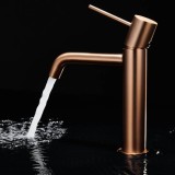Monomando lavabo MONZA oro rosa cepillado - BDM039-1ORC 2