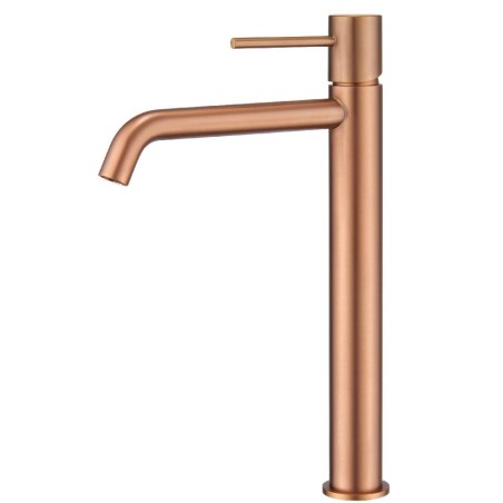 Monomando lavabo alto MONZA oro rosa cepillado - BDM039-3ORC - Imex