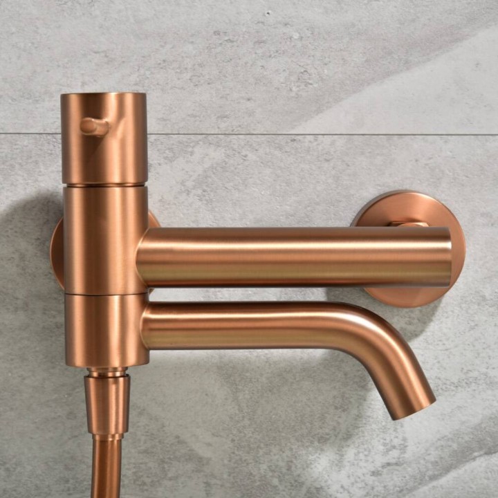 Monomando baño-ducha MONZA oro rosa cepillado - BDM039-4ORC 3