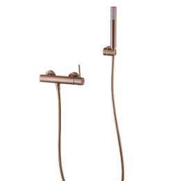 Monomando ducha MONZA oro rosa cepillado - BDM039-5ORC - Imex