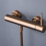 Monomando ducha MONZA oro rosa cepillado - BDM039-5ORC - Imex
