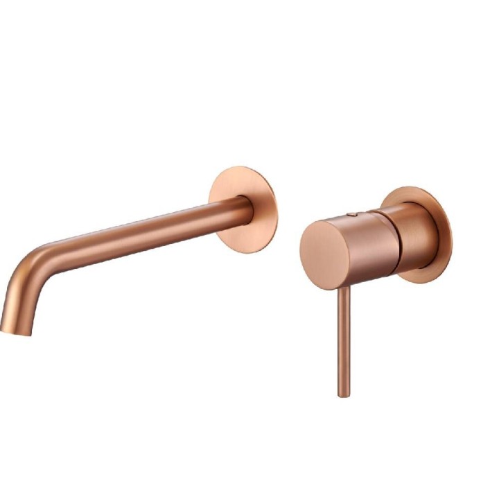 Monomando lavabo empotrado MONZA oro rosa cepillado - GLM039/ORC 1
