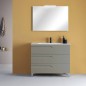Mueble baño con patas VITALE 3 cajones lavabo Spirit fondo reducido - Royo Group Mueble baño con patas VITALE 3 cajones lavabo Spirit fondo reducido - Royo Group