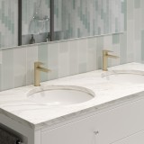 Monomando lavabo ALEXIA oro cepillado - 3604OC 3