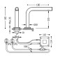 Grifo lavabo electrónico TOUCH-TRES mezclador cromo - 06144801