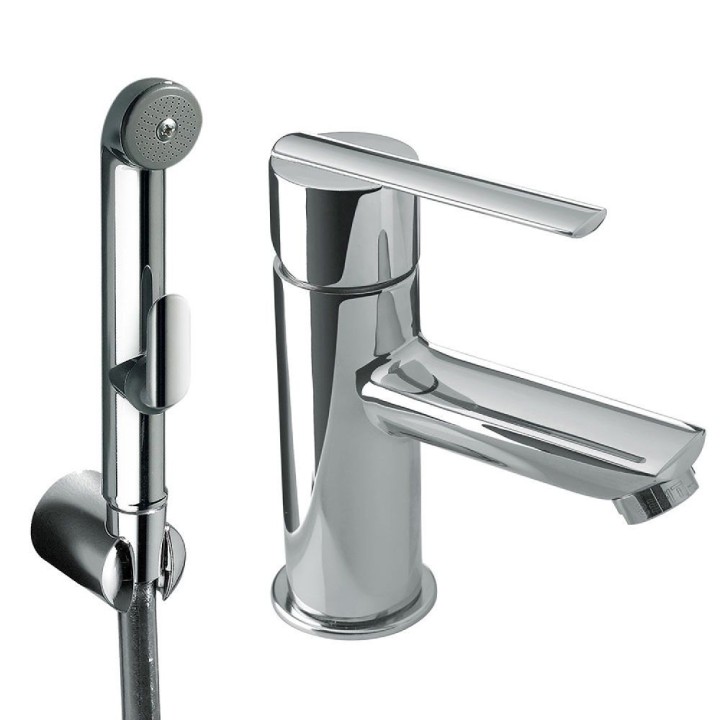 Monomando lavabo bidé WC LEX cromo - 181113 1