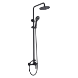 Conjunto monomando ducha ROMA negro mate - BDR001/NG 1