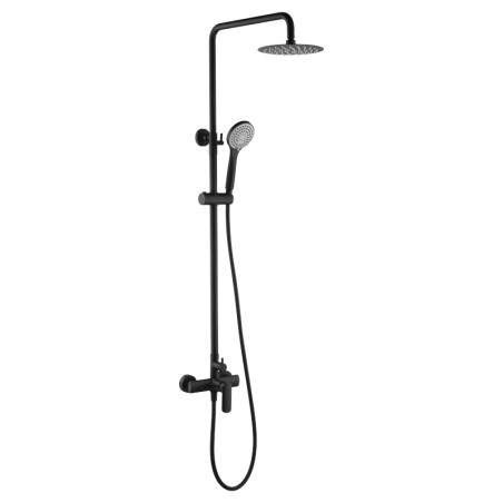 Conjunto monomando ducha URAL negro mate - BDG040/NG - Imex