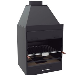 Barbacoa de leña y carbón BF-60 - FM Calefacción 1