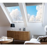 Ventana para tejado giratoria FAKRO FTT U8 THERMO Passive House 5