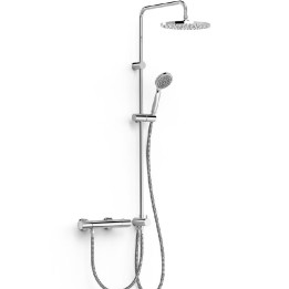 Conjunto termostático ducha OVER-WALL cromo - 19038501