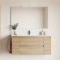 Mueble baño suspendido ALFA COMPACT 120 cm lavabo integrado - Royo Group Mueble baño suspendido ALFA COMPACT 120 cm lavabo integrado - Royo Group