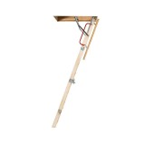 Escalera escamoteable de tramos de madera LWK KOMFORT - Fakro 4