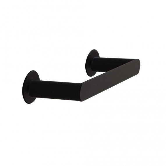 Toallero barra pequeña ERGOS negro mate - TOAL01NM