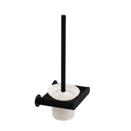 Escobillero pared ERGOS negro mate - ESCO01NM 1