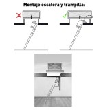 Trampilla salida a cubierta horizontal MAYDISA ISO 7