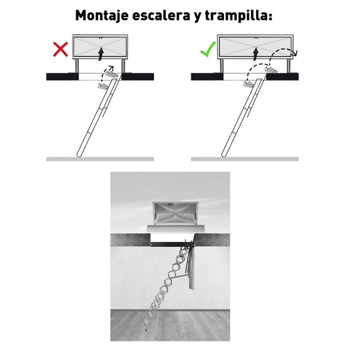 Trampilla salida a cubierta horizontal MAYDISA ISO 7