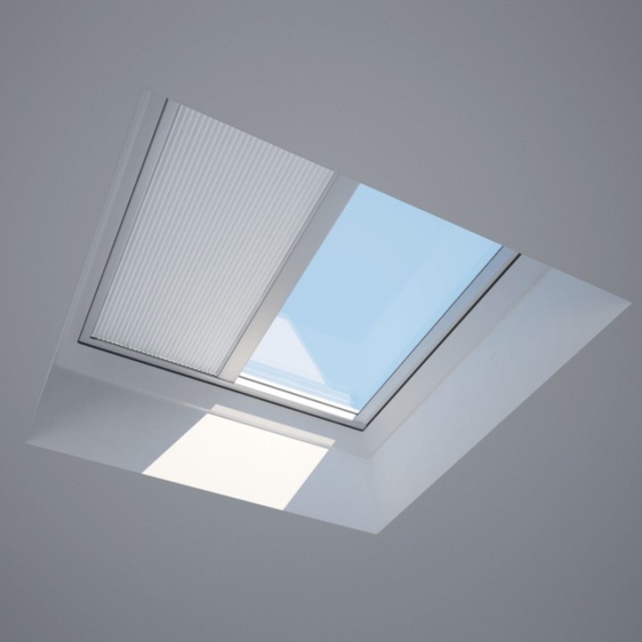 Cortina de oscurecimiento solar para ventana cubierta plana DAKEA AZURE 1