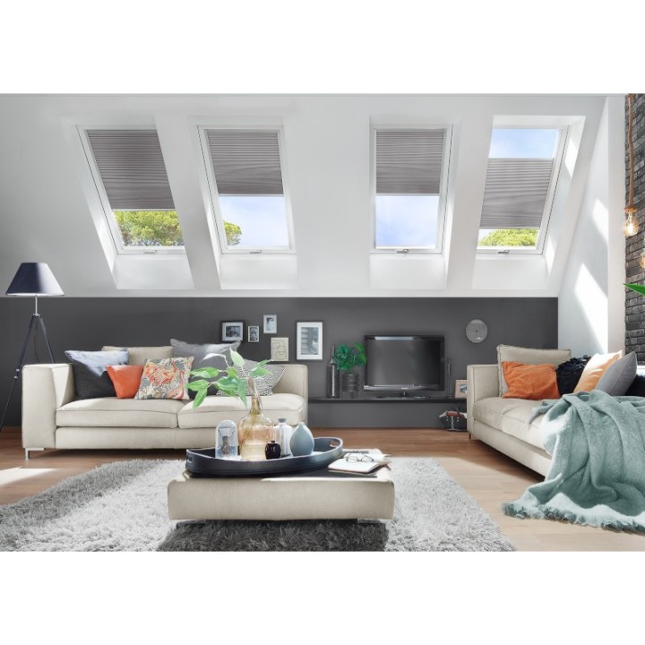 Cortina Plisada Honeycomb para ventana ROTO 2