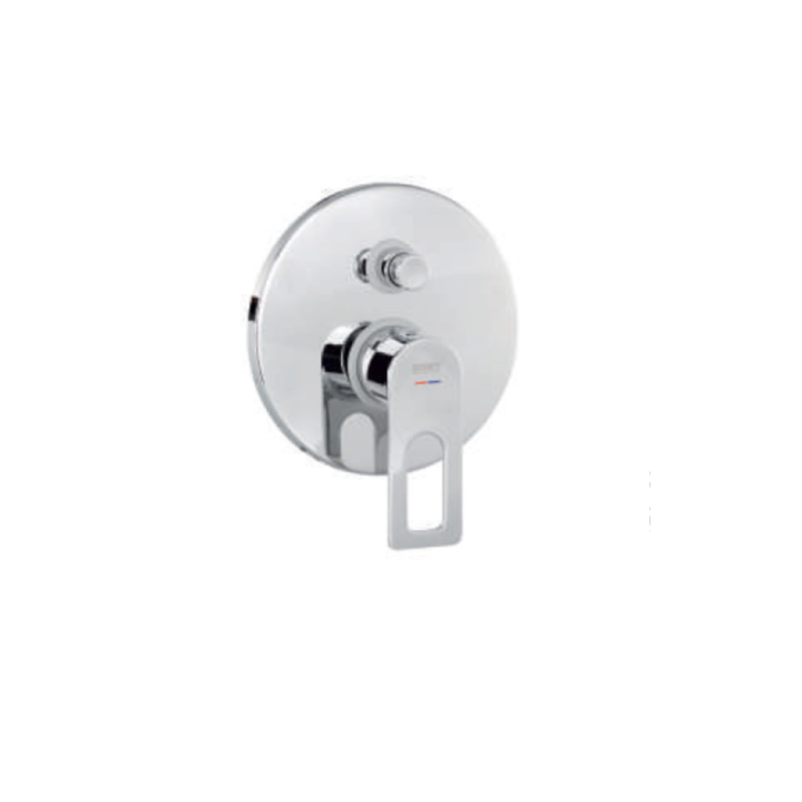 Monomando ducha empotrado 2-vías IRIS cromo - 10556 1