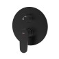 Monomando ducha empotrado 2-vías LUCA negro mate - 14556/N