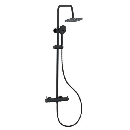 Conjunto monomando ducha TUBE negro mate - 82430/3/N - Feliu Boet