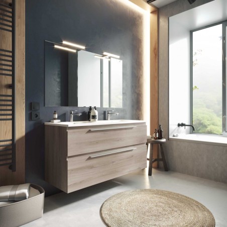 Mueble baño CARMEN 2 CAJONES Fondo reducido - Avila:Dos