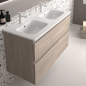 Mueble baño CARMEN 2 CAJONES Fondo reducido - Avila:Dos