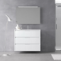 Mueble baño CARMEN 3 CAJONES fondo reducido - Avila:Dos