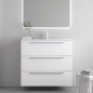 Mueble baño CARMEN 3 CAJONES fondo reducido - Avila:Dos