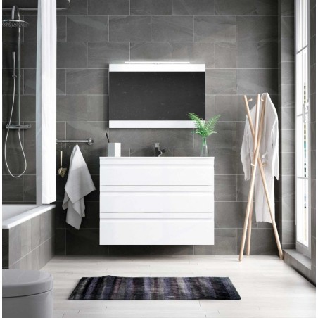 Mueble baño NATALIA 3 CAJONES fondo reducido - Avila:Dos