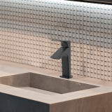 Monomando lavabo cascada URBAN CHIC Negro Mate - 210101NM 3