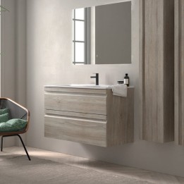 Mueble baño NATALIA 2 CAJONES fondo reducido - Avila:Dos 1