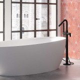 Monomando baño-ducha a suelo URBAN CHIC negro mate - 218503DNM 3