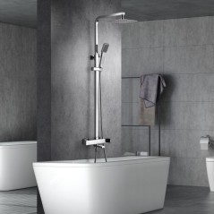 Conjunto monomando baño-ducha FIYI cromo - BDF016-B