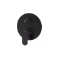 Monomando ducha empotrado 2-vías LUCA negro mate - 14556/N