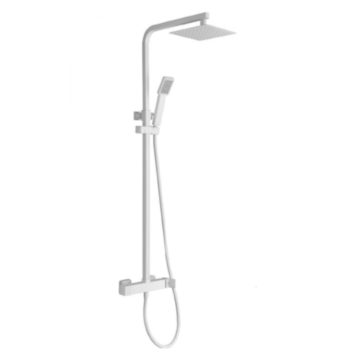 Conjunto monomando ducha FIYI blanco mate - BDF016/BL