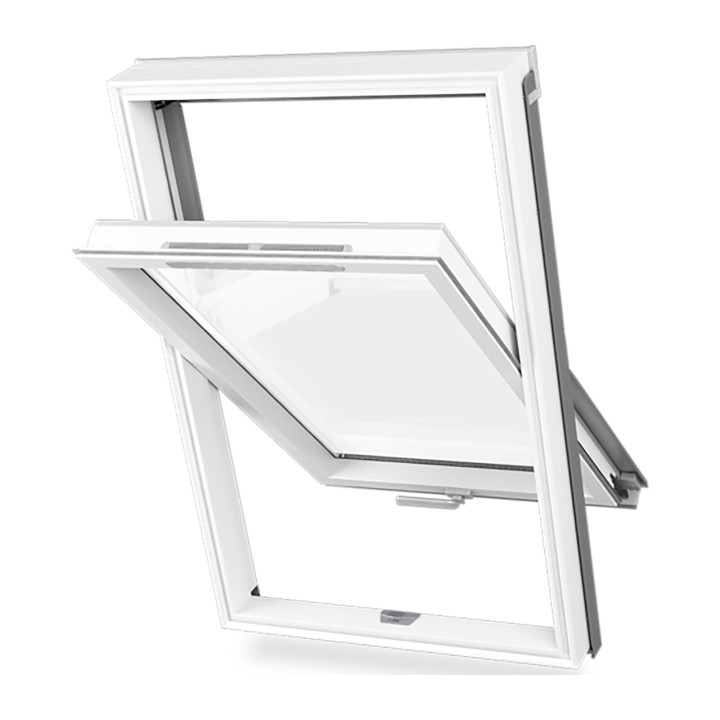 Ventana para tejado pivotante DAKEA Better PVC 3