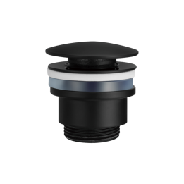 Válvula click 1.1/4" IMEX negro mate - VCC008 1