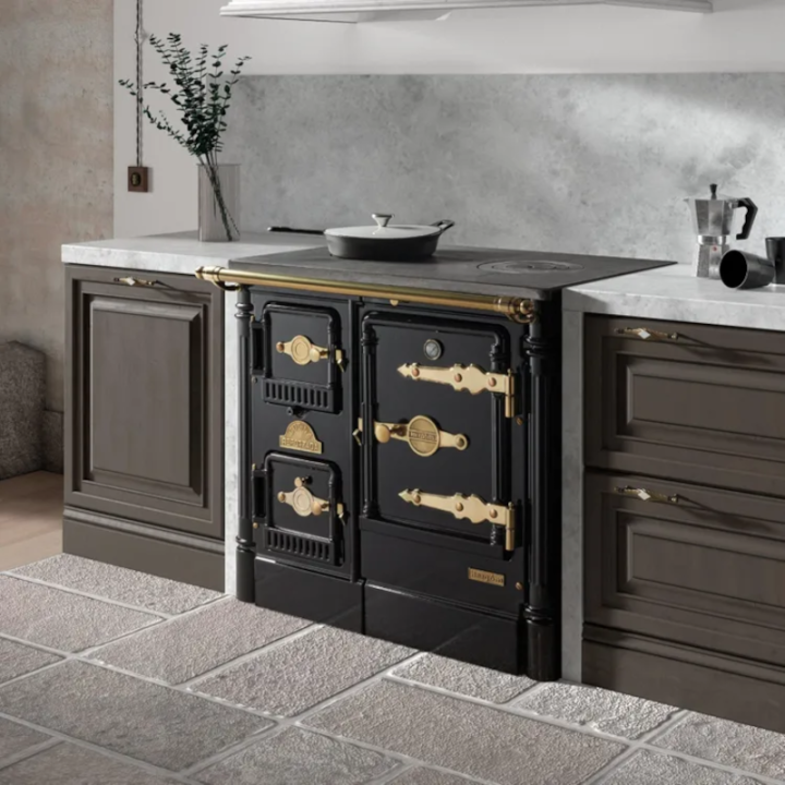 Cocina de leña Serie L-07/90 CC calefactora - Hergom 3