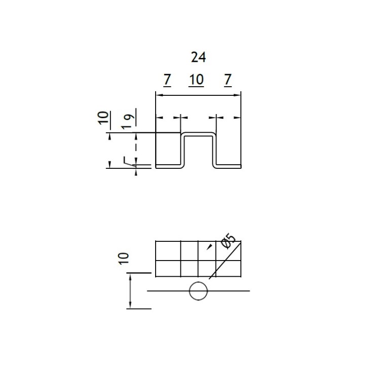 Grapa omega oculta 4