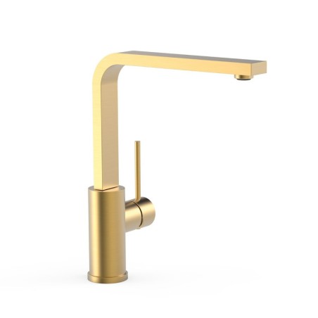 Monomando fregadero TRES oro mate - 062435OM - Tres