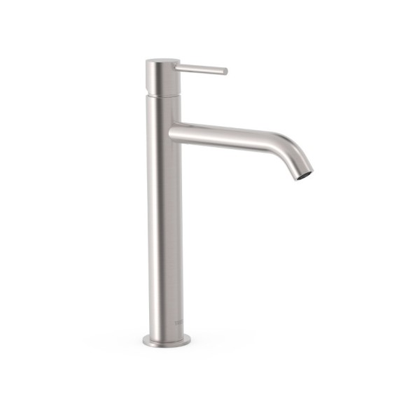 Monomando lavabo alto STUDY-TRES acero - 26230701AC