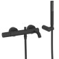 Monomando baño-ducha STUDY-TRES negro mate - 26117001NM